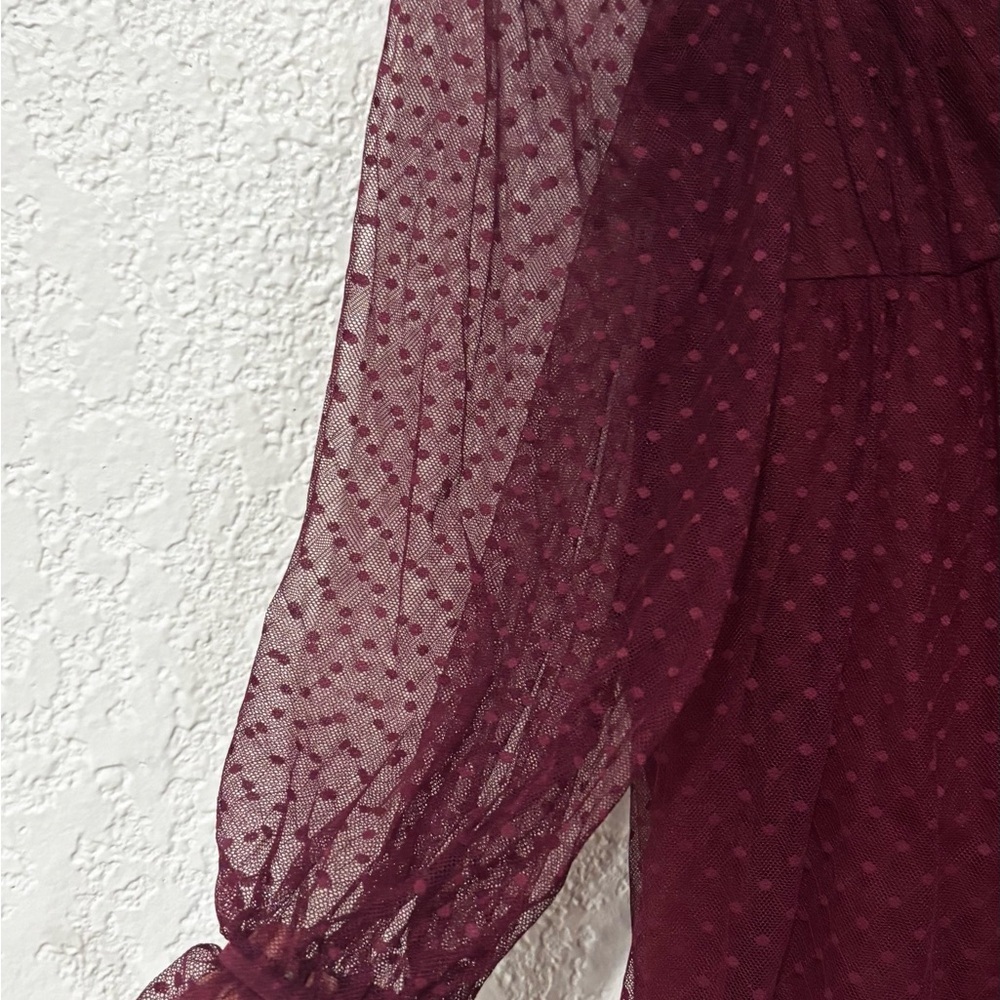 Lulu's Deep Red Mini Dress - Picture 10 of 12